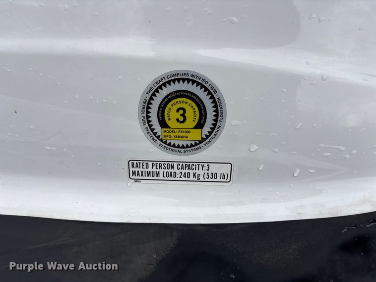 image for item FC4527 2003 Yamaha Jet ski 
