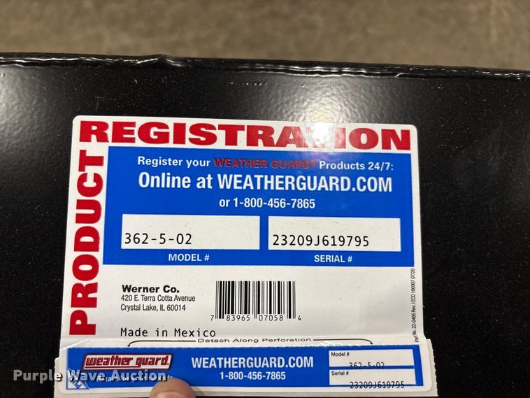 image for item FC4603 Weather Guard fuel tank