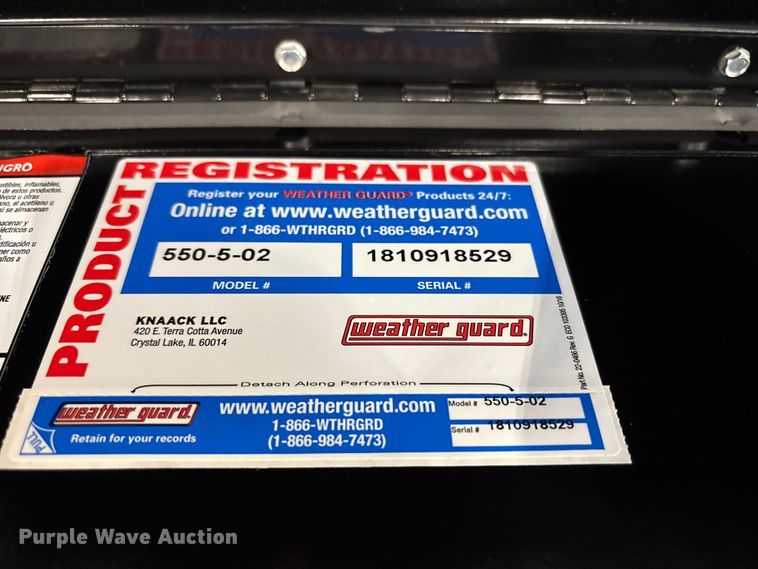 image for item FC4606 (2) Weather Guard 550-5-2 toolboxes