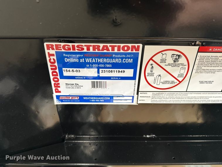 image for item FC4609 (2) Weather Guard 154-5-03 toolboxes