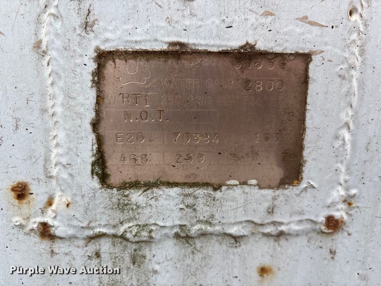 image for item FC4621 Texas Welding and Manufacturing tank