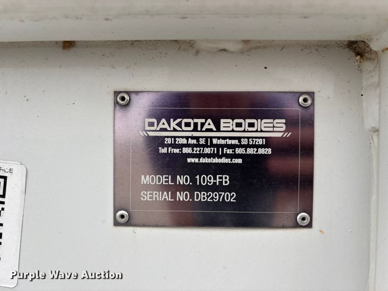 image for item FC4623 Dakota Bodies 109-FB flatbed