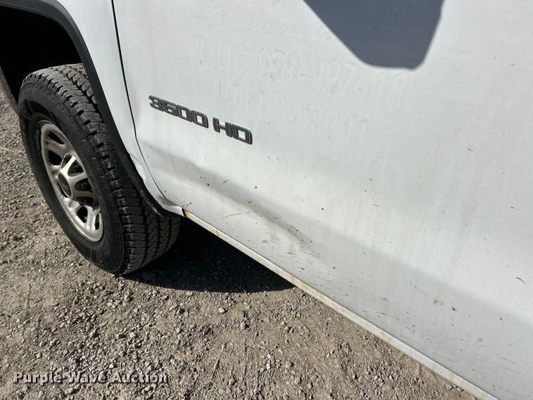 image for item FC5066 2015 GMC Sierra 3500HD Ext. Cab utility bed pickup truck