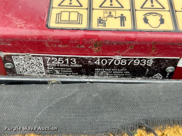 image for item FC5417 Toro Grandstand ZTR lawn mower