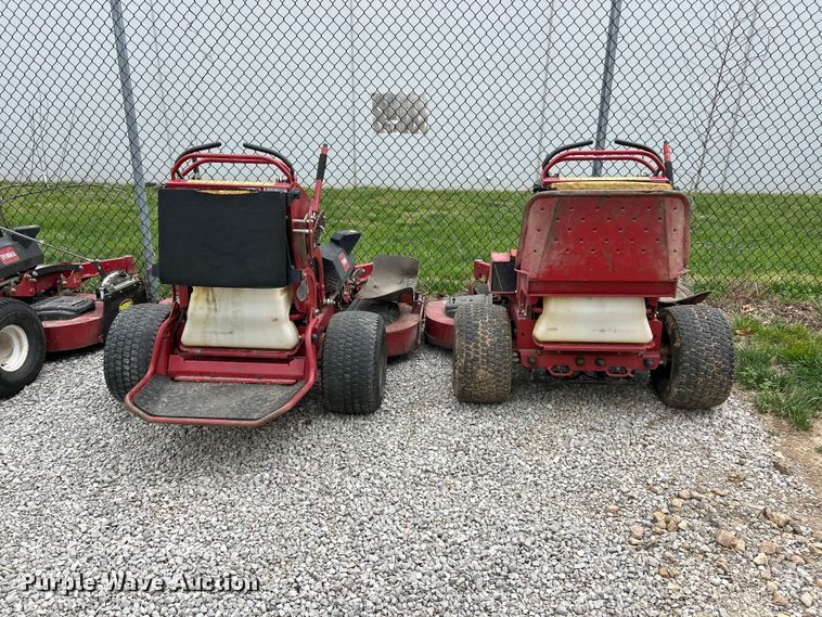 image for item FC5419 (2) Toro Grandstand ZRT lawn mowers 