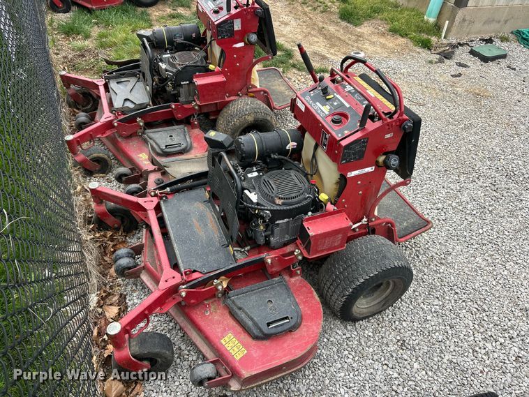 image for item FC5419 (2) Toro Grandstand ZRT lawn mowers 