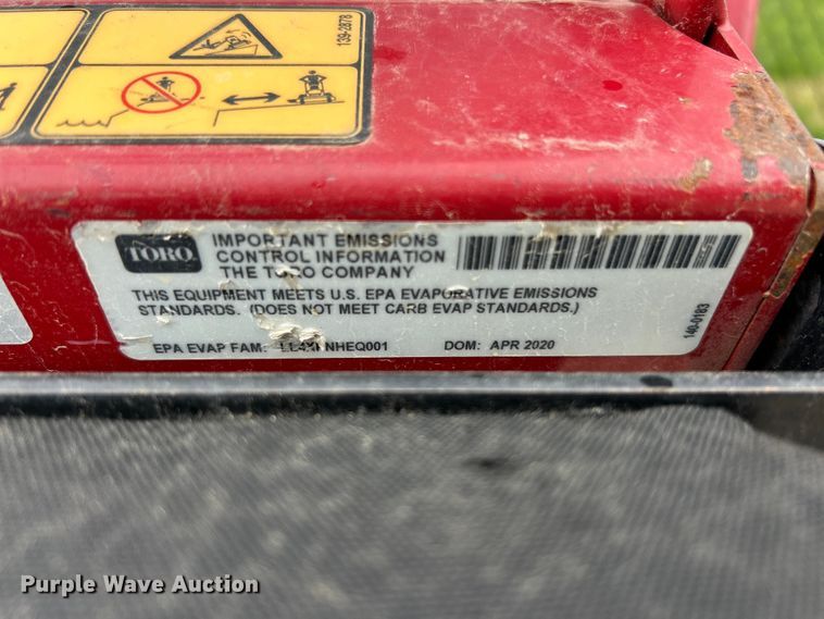 image for item FC5419 (2) Toro Grandstand ZRT lawn mowers 