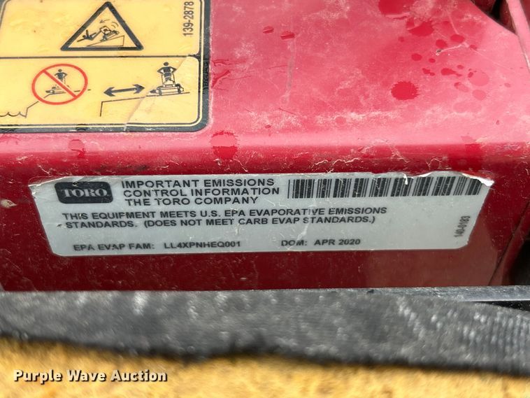 image for item FC5419 (2) Toro Grandstand ZRT lawn mowers 