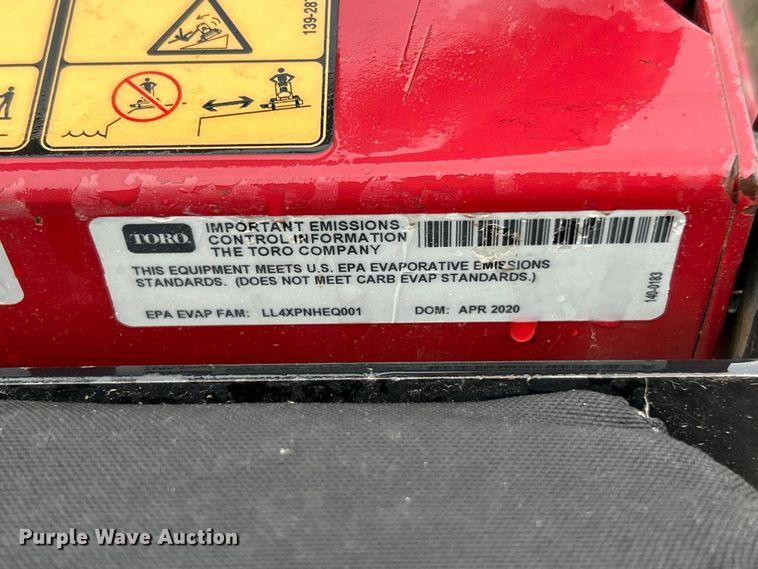 image for item FC5420 Toro Grandstand ZTR lawn mower