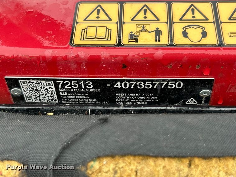 image for item FC5420 Toro Grandstand ZTR lawn mower