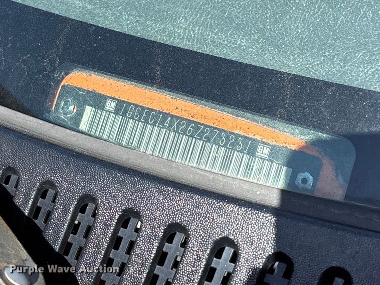 image for item FG0290 2006 Chevrolet Silverado 1500 pickup truck