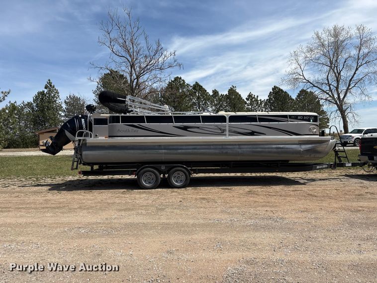 image for item FG2878 2008 Forest River South Bay 825 CR TT pontoon boat