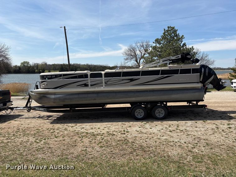 image for item FG2878 2008 Forest River South Bay 825 CR TT pontoon boat