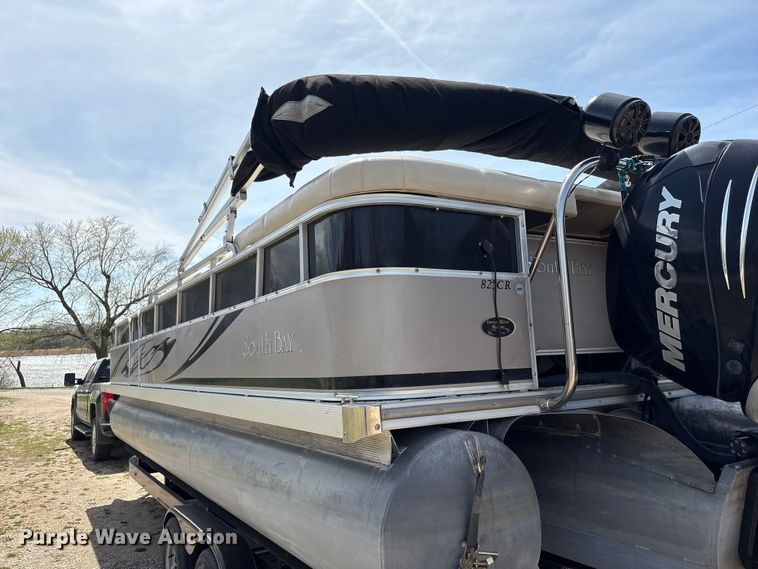 image for item FG2878 2008 Forest River South Bay 825 CR TT pontoon boat