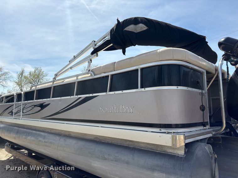 image for item FG2878 2008 Forest River South Bay 825 CR TT pontoon boat