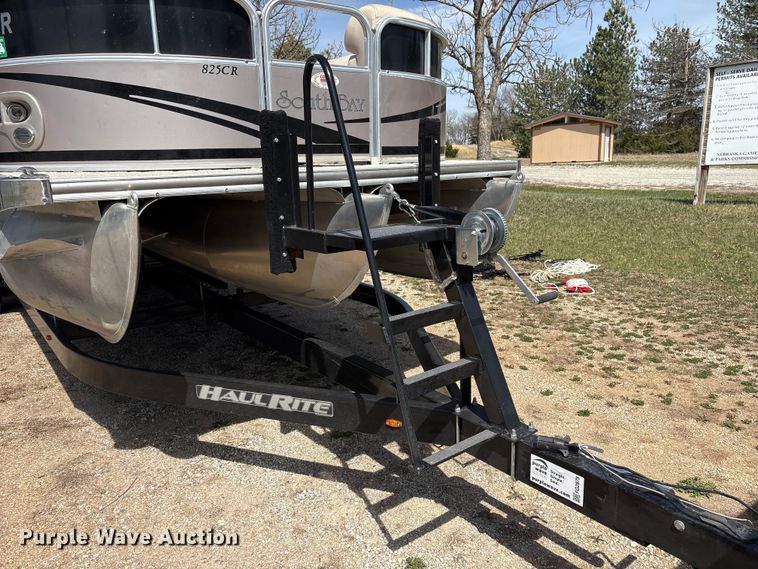 image for item FG2878 2008 Forest River South Bay 825 CR TT pontoon boat