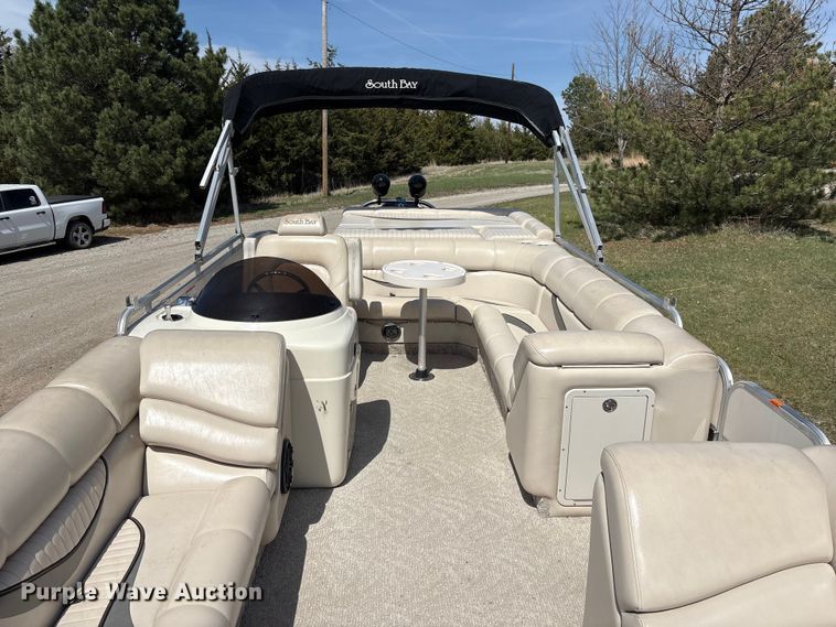 image for item FG2878 2008 Forest River South Bay 825 CR TT pontoon boat
