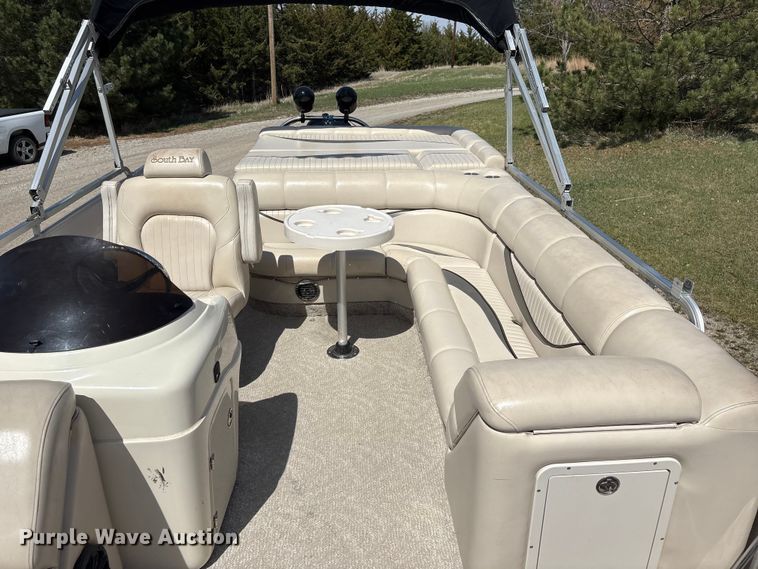 image for item FG2878 2008 Forest River South Bay 825 CR TT pontoon boat