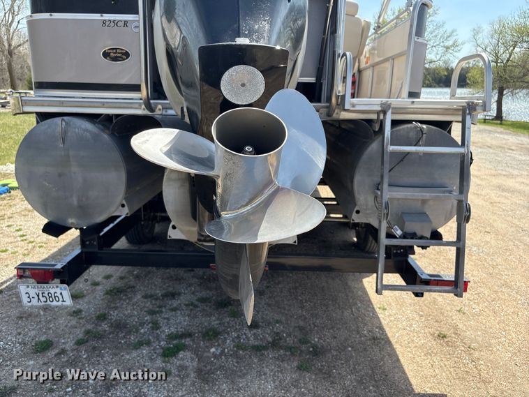 image for item FG2878 2008 Forest River South Bay 825 CR TT pontoon boat