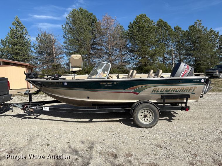 image for item FG2879 1999 Alumacraft Trophy Sport 175 boat