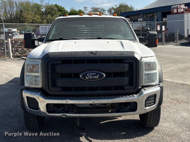 image for item FG2912 2012 Ford F550 Super Duty Ext. Cab flatbed truck