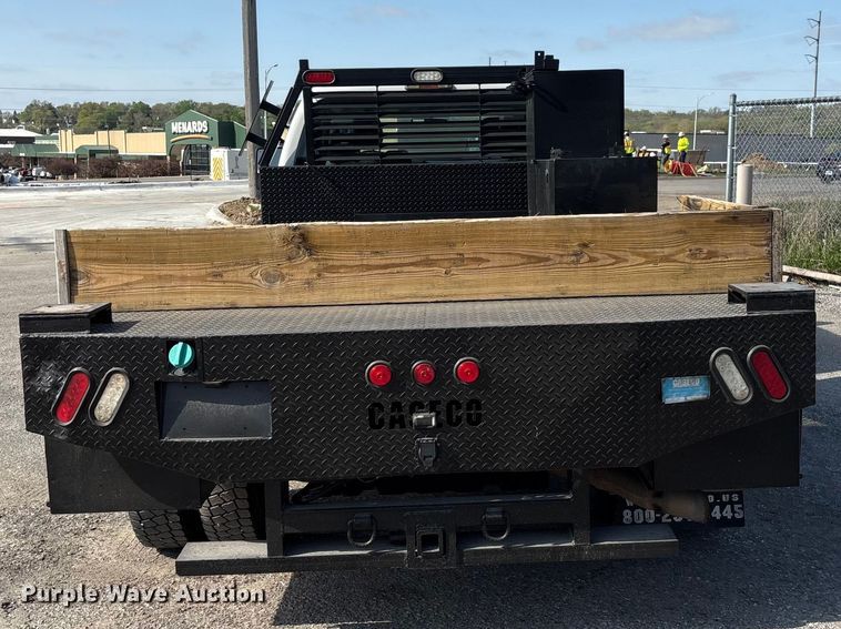 image for item FG2912 2012 Ford F550 Super Duty Ext. Cab flatbed truck