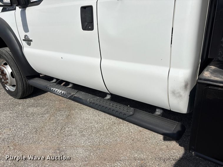 image for item FG2912 2012 Ford F550 Super Duty Ext. Cab flatbed truck