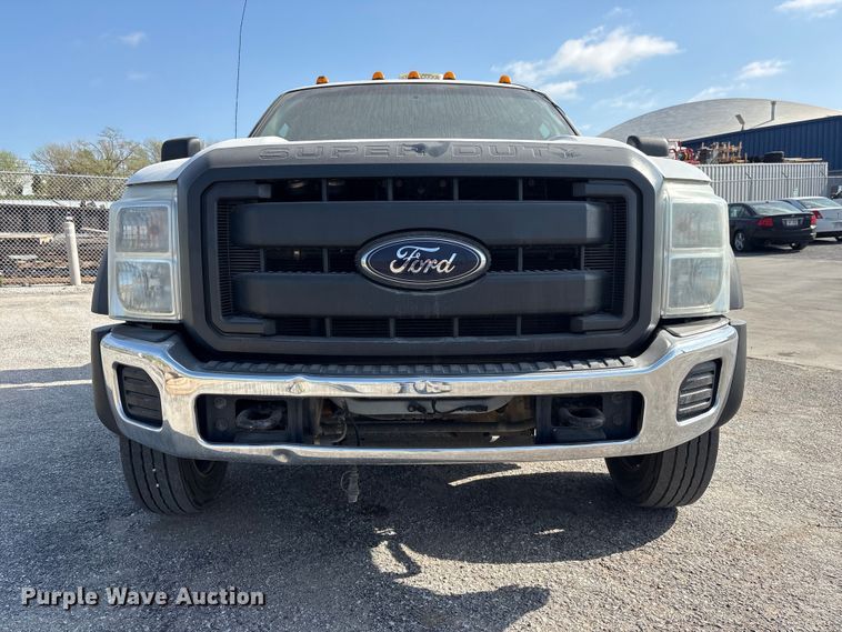 image for item FG2912 2012 Ford F550 Super Duty Ext. Cab flatbed truck