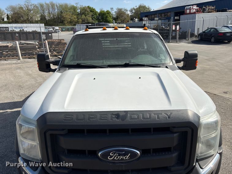 image for item FG2912 2012 Ford F550 Super Duty Ext. Cab flatbed truck