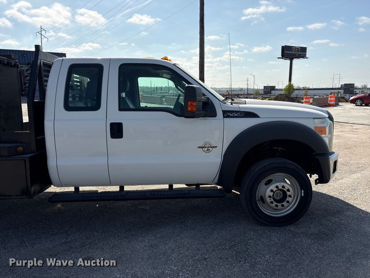 image for item FG2912 2012 Ford F550 Super Duty Ext. Cab flatbed truck