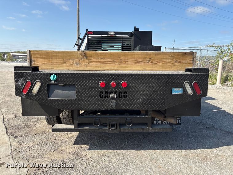 image for item FG2912 2012 Ford F550 Super Duty Ext. Cab flatbed truck