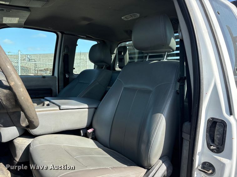 image for item FG2912 2012 Ford F550 Super Duty Ext. Cab flatbed truck