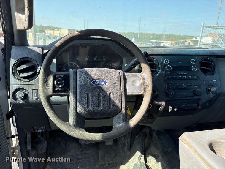 image for item FG2912 2012 Ford F550 Super Duty Ext. Cab flatbed truck