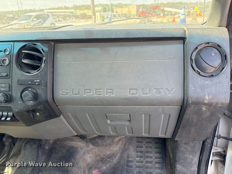 image for item FG2912 2012 Ford F550 Super Duty Ext. Cab flatbed truck