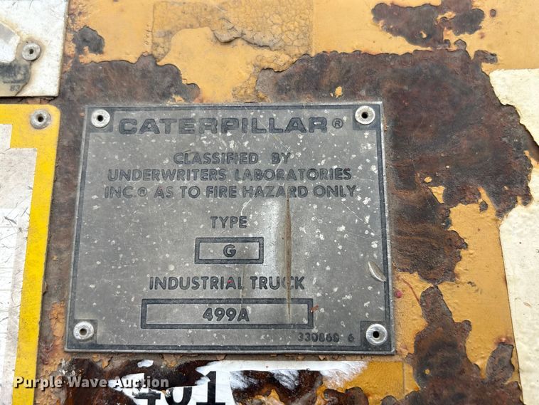 image for item FG2945 Caterpillar V80E forklift