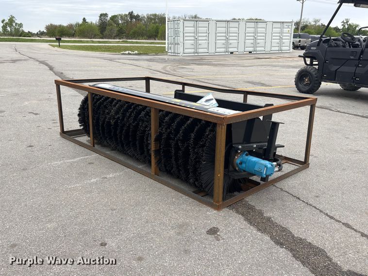 image for item FG2994 2026 Mower King SSAB72 skid steer broom