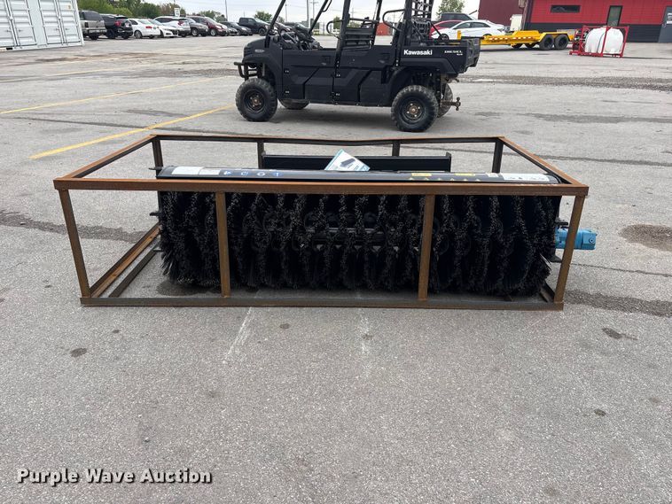 image for item FG2994 2026 Mower King SSAB72 skid steer broom