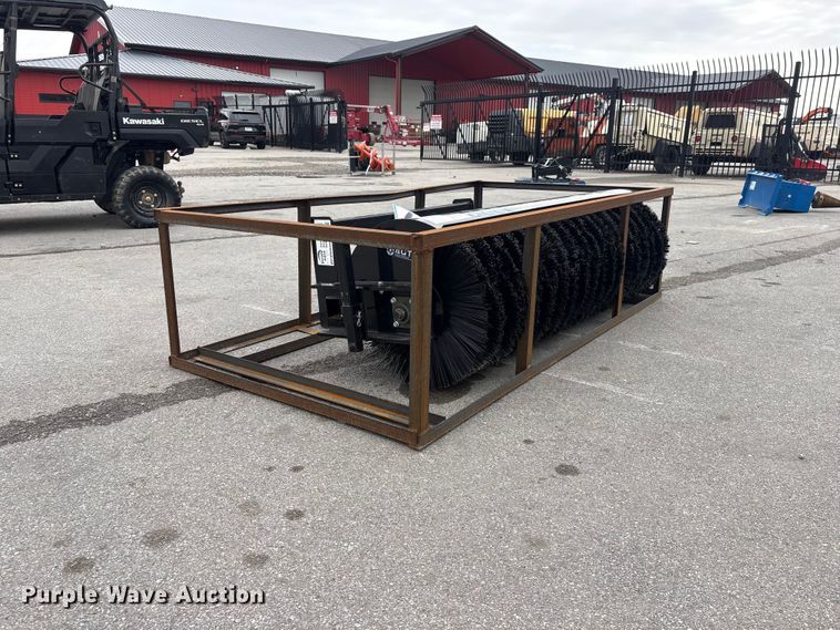 image for item FG2994 2026 Mower King SSAB72 skid steer broom