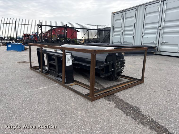 image for item FG2994 2026 Mower King SSAB72 skid steer broom
