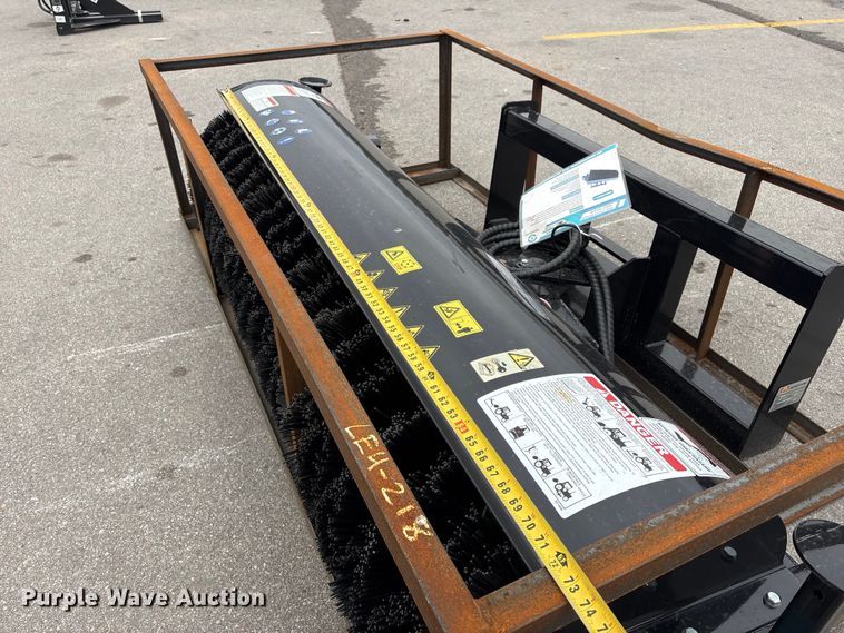 image for item FG2994 2026 Mower King SSAB72 skid steer broom