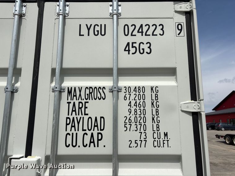 image for item FG3000 2025 Shipping container