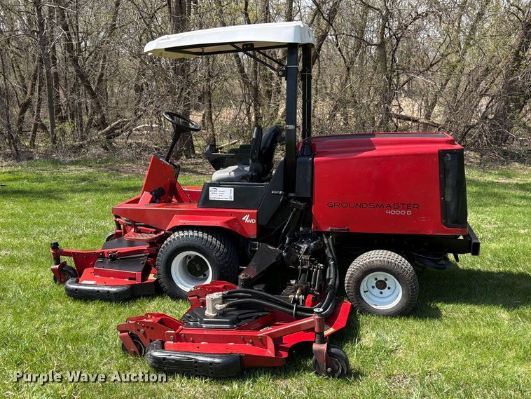 image for item FK0082 Toro Groundsmaster 4000D lawn mower
