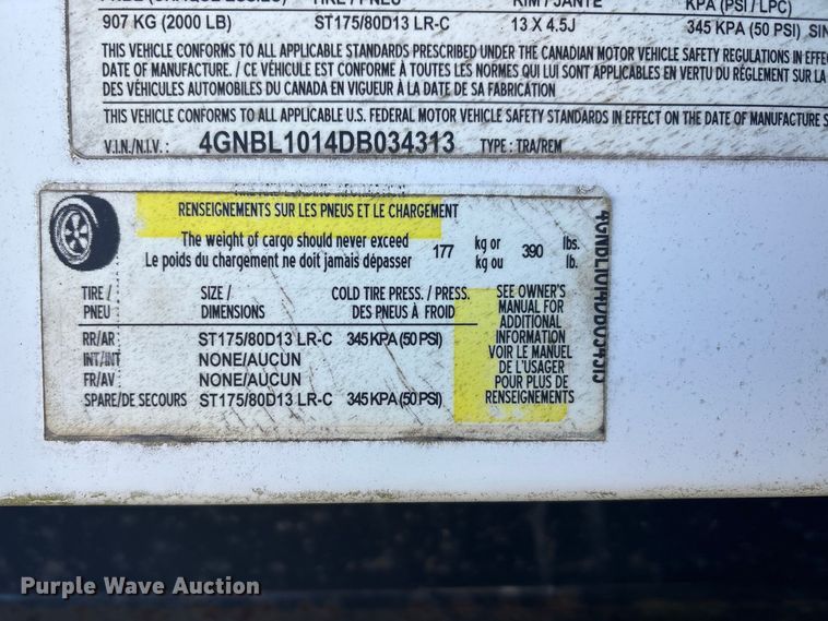 image for item FK1357 2014 Multiquip light plant