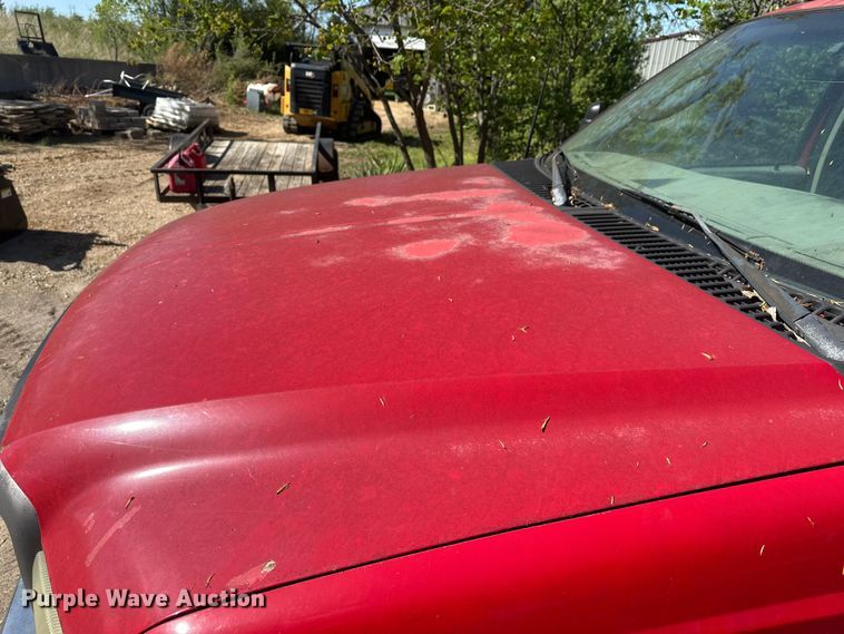 image for item FM7522 2003 Ford F450 Super Duty Crew Cab flatbed truck