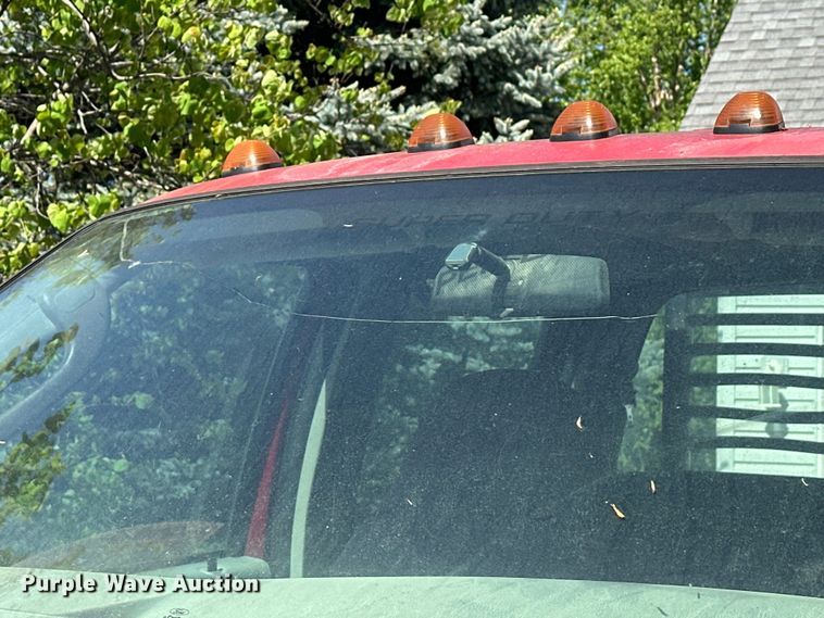 image for item FM7522 2003 Ford F450 Super Duty Crew Cab flatbed truck