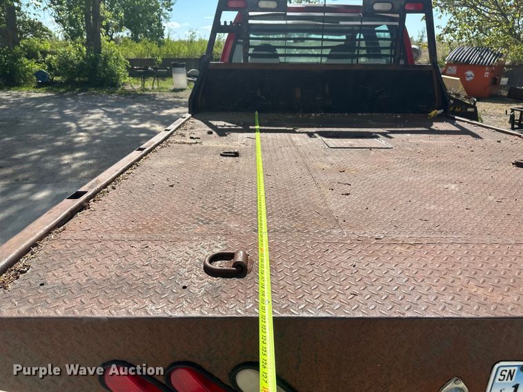 image for item FM7522 2003 Ford F450 Super Duty Crew Cab flatbed truck