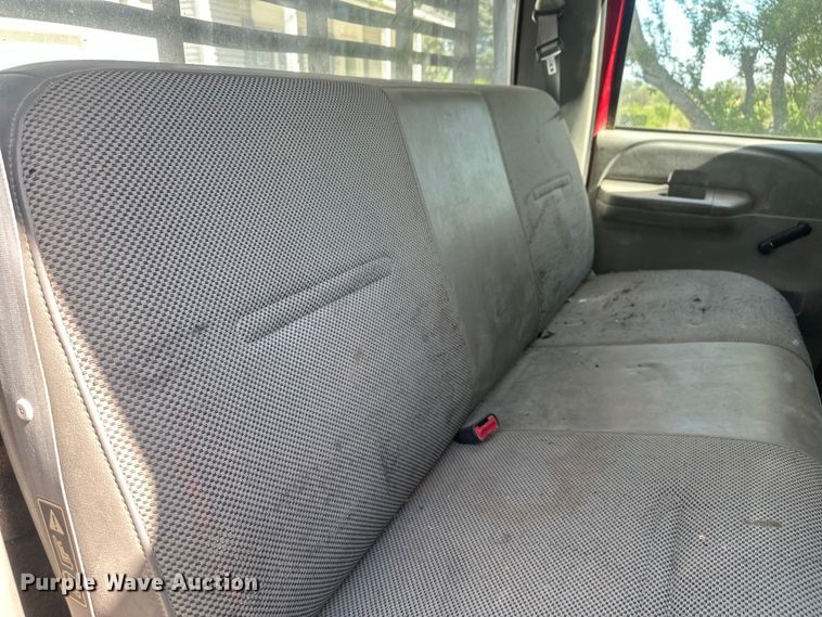 image for item FM7522 2003 Ford F450 Super Duty Crew Cab flatbed truck