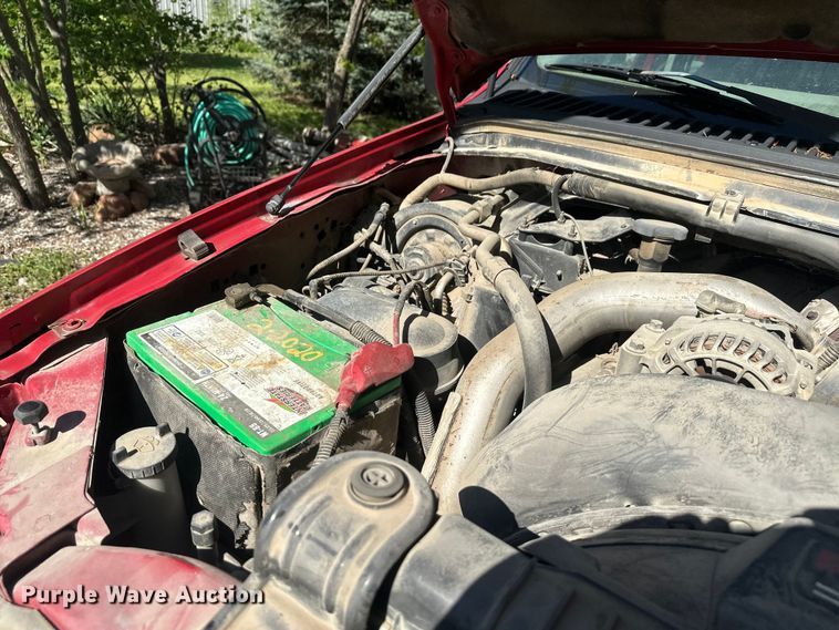 image for item FM7522 2003 Ford F450 Super Duty Crew Cab flatbed truck