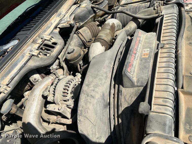 image for item FM7522 2003 Ford F450 Super Duty Crew Cab flatbed truck