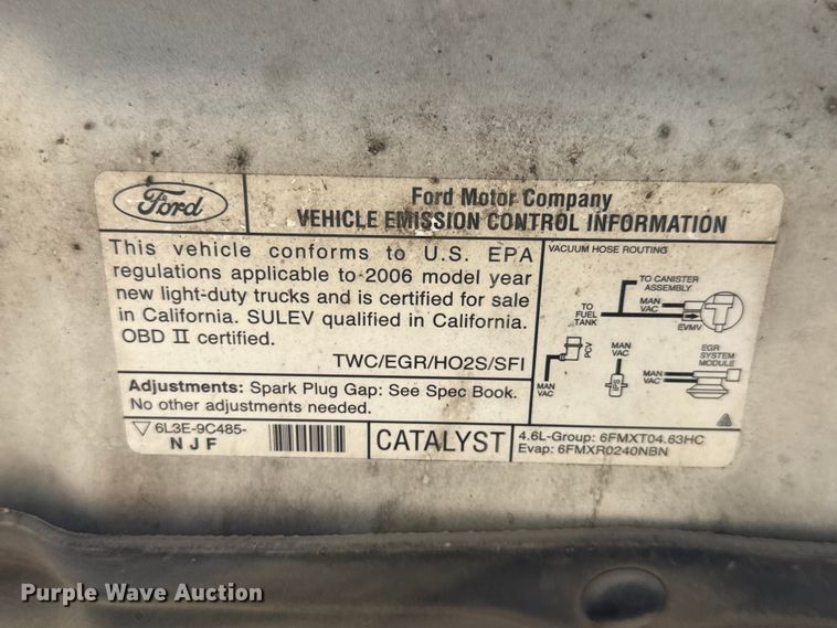 image for item GA9701 2006 Ford F150 pickup truck